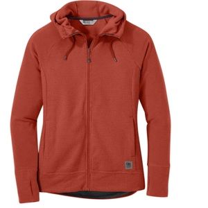 Outdoor Research Women’s Trail Mix Hoodie, Moab, Orange, XS